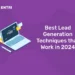 Best Lead Generation Techniques that Work in 2024