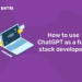 How to use ChatGPT as a full-stack developer (1)