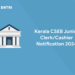 Kerala CSEB Junior Clerk Cashier Notification 2024