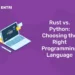 Rust vs.Python: Choosing the Right Programming Language
