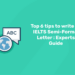 Top 6 tips to write an IELTS Semi-Formal Letter Experts Guide