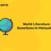 World Literature Questions in Malayalam