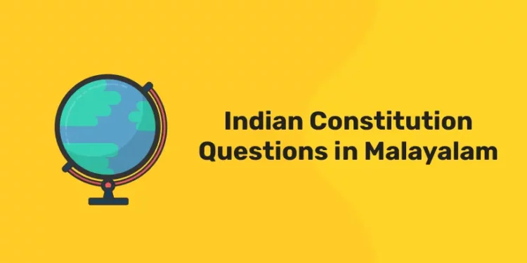 Indian Constitution Questions in Malayalam
