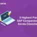 5 Highest Paid SAP Companies in Kerala (Updated)