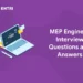 MEP Engineer Interview Questions and Answers