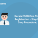 cseb one time registration login