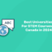 Best Universities For STEM Courses in Canada in 2024