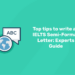 Top tips to write an IELTS Semi-Formal Letter: Experts Guide