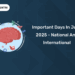 Important Days in June 2025 - National and International