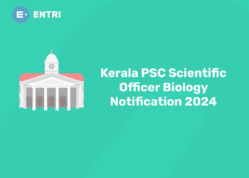 Kerala PSC Scientific Officer Biology Notification 2024