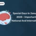 Special Days in January 2025