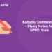 Kalbelia Community Study Notes for UPSC