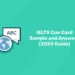 IELTS Cue Card Sample and Answers (2024 Guide)
