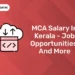 MCA Salary in Kerala - Job Opportunities, and More