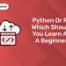 Python or R Which Should You Learn as a Beginner (1)