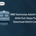 RRB Technician Admit Card 2024