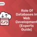 Role of Databases in Web Development (Experts Guide)