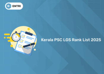 Kerala PSC LGS Rank List 2025