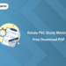Kerala PSC Study Material 2025: Free Download PDF