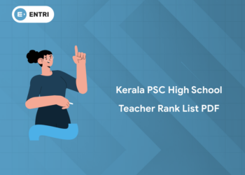 Kerala PSC High School Teacher Rank List PDF