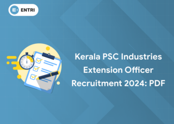 Kerala PSC Industries Extension Officer Recruitment 2024: PDF