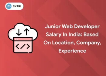 Junior Web developer Salary in India