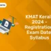 KMAT Kerala 2024 - Registration, Exam Date, Syllabus