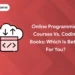 online coding courses vs books