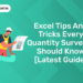 Excel Tips and Tricks Every Quantity Surveyor Should Know [Latest Guide]