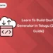 Learn to Build Quote Generator in Telugu (2025 Guide)