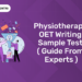Physiotherapy OET Writing Sample Test ( Guide from Experts )