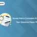 Kerala Police Constable Previous Year Question Paper 2025 PDF