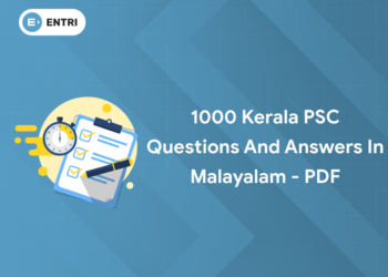 1000 Kerala PSC Questions and Answers in Malayalam - PDF