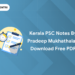 Kerala PSC Notes by Pradeep Mukhathala - Download Free PDF