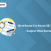 Best Books for Kerala SET 2025 - Subject Wise Books