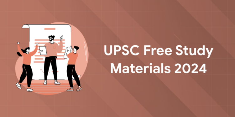 UPSC Free Study Materials 2024: Books, Question Paper