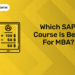 Which SAP Course is Best for MBA