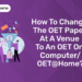 How to Change the OET Paper at a venue to an OET on ComputerOET@Home