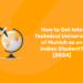 How to Get Into Technical University of Munich as an Indian Student