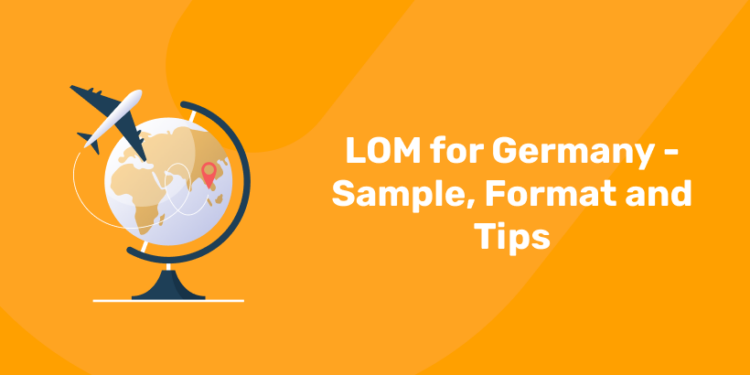 LOM for Germany - Sample, Format and Tips