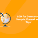 LOM for Germany - Sample, Format and Tips