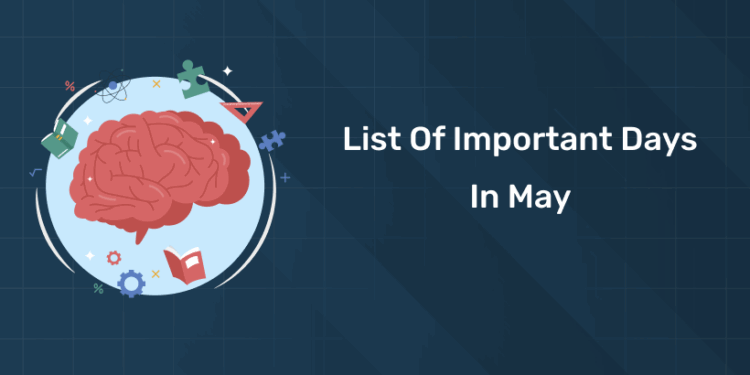 List of Important Days in May