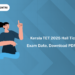 Kerala TET Hall Ticket 2025: Download PDF, Exam Date, Link