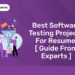 Best software testing projects for resume [ Guide from Experts ]