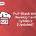 Full-stack Web Development Syllabus [Updated]