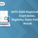 GATE 2025 Registration
