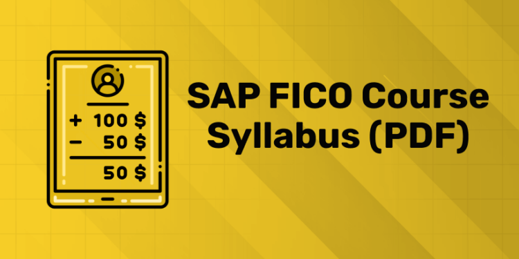 SAP FICO Course Syllabus (PDF) (1)