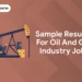 Sample Resume for Oil and Gas Industry Jobs