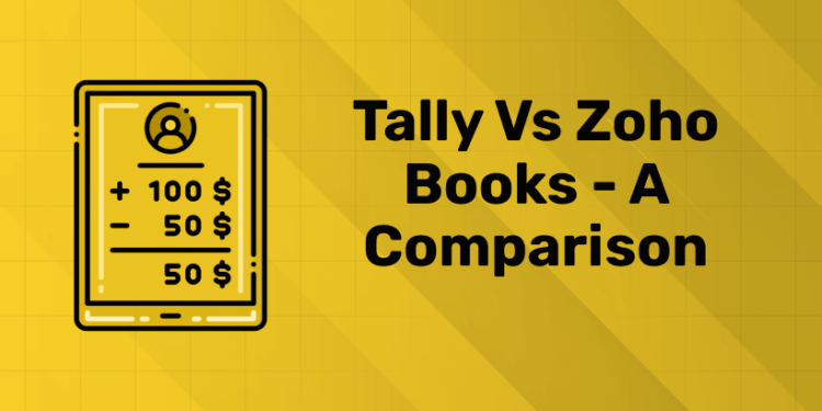 Tally Vs Zoho Books - A Comparison (1)