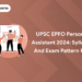 UPSC EPFO Personal Assistant 2024